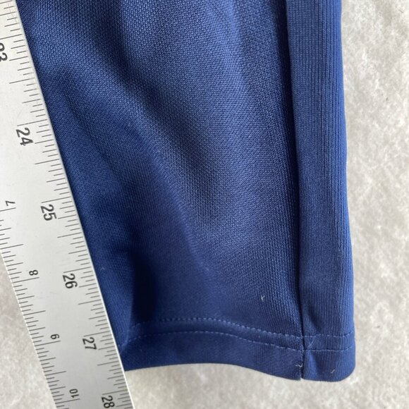 Adidas Track Pants Mens S Blue & White 3-Stripe Primegreen Aeroready Tapered - Picture 5 of 10